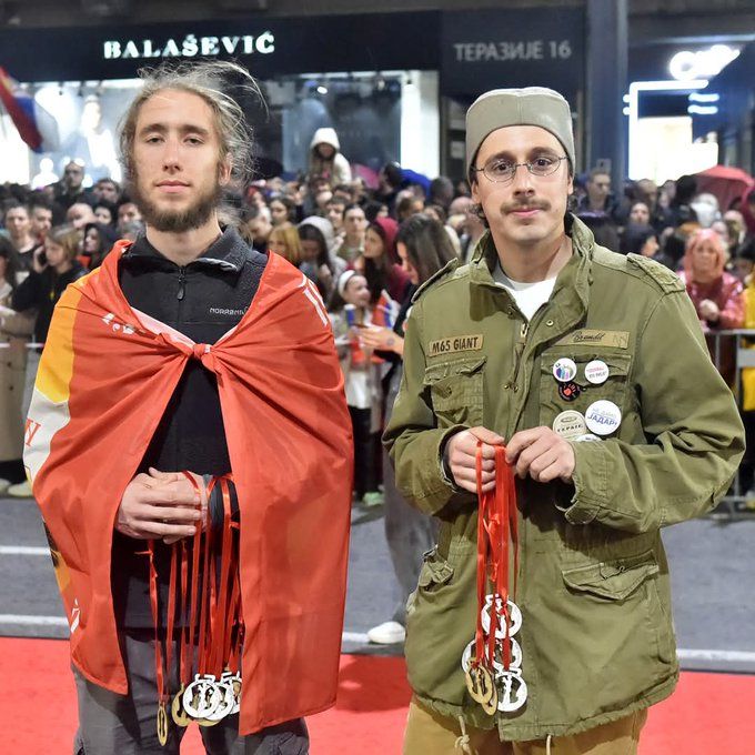 Serbian nationalist students