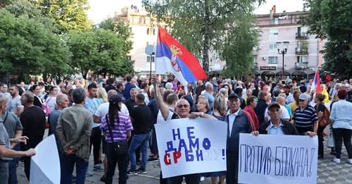 Serbian pro-government protests
