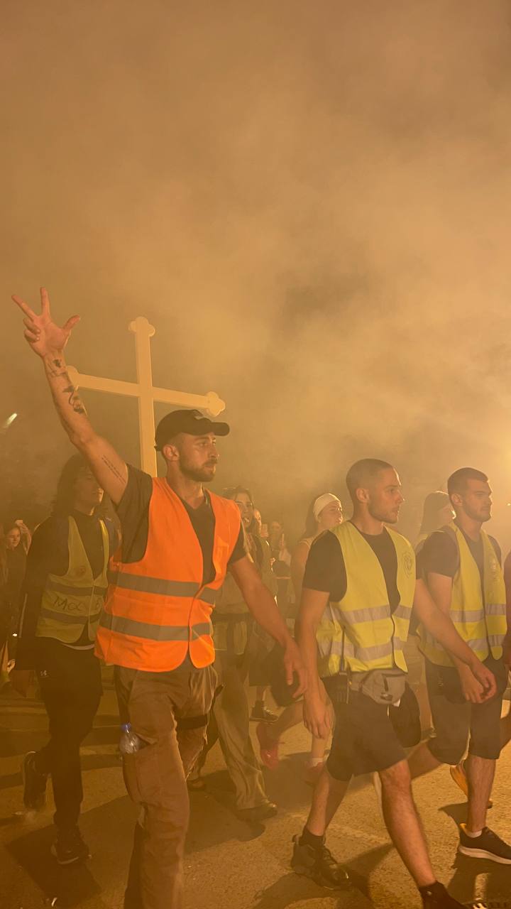 Student and civic protest Serbia