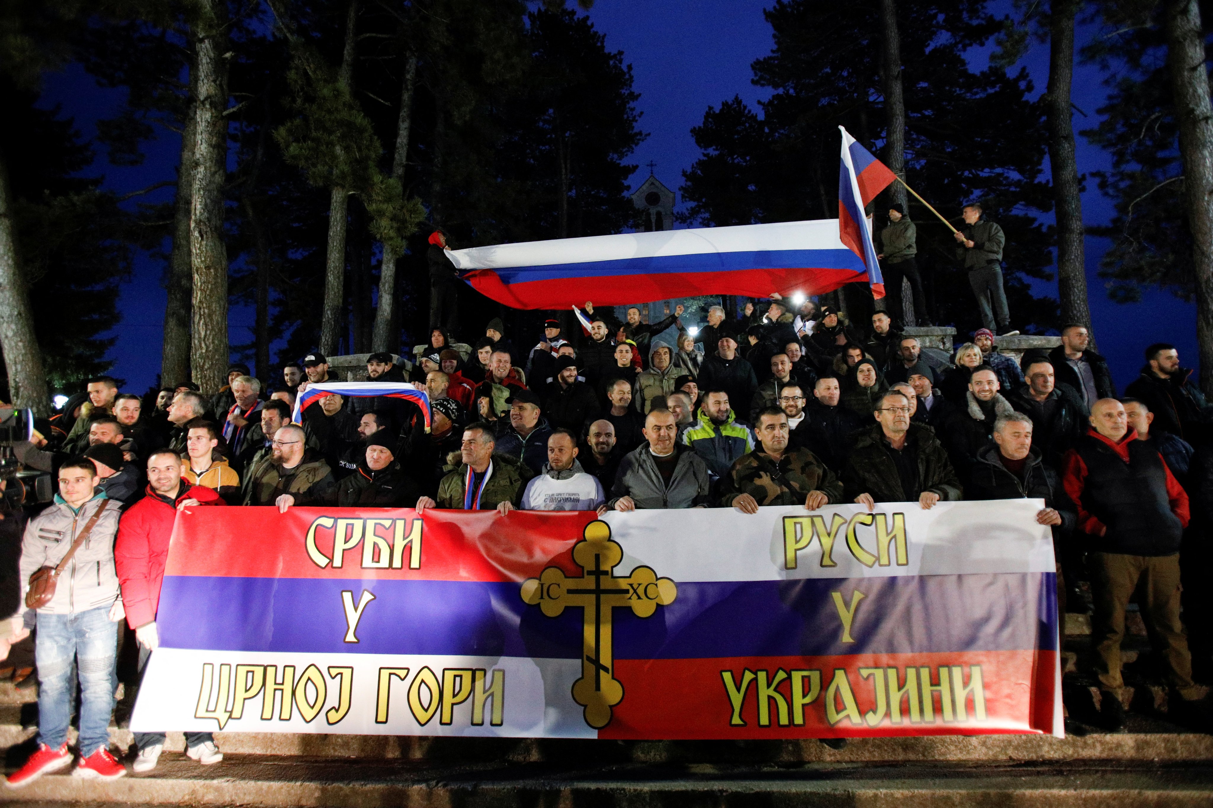 Serbian Russian nationalists