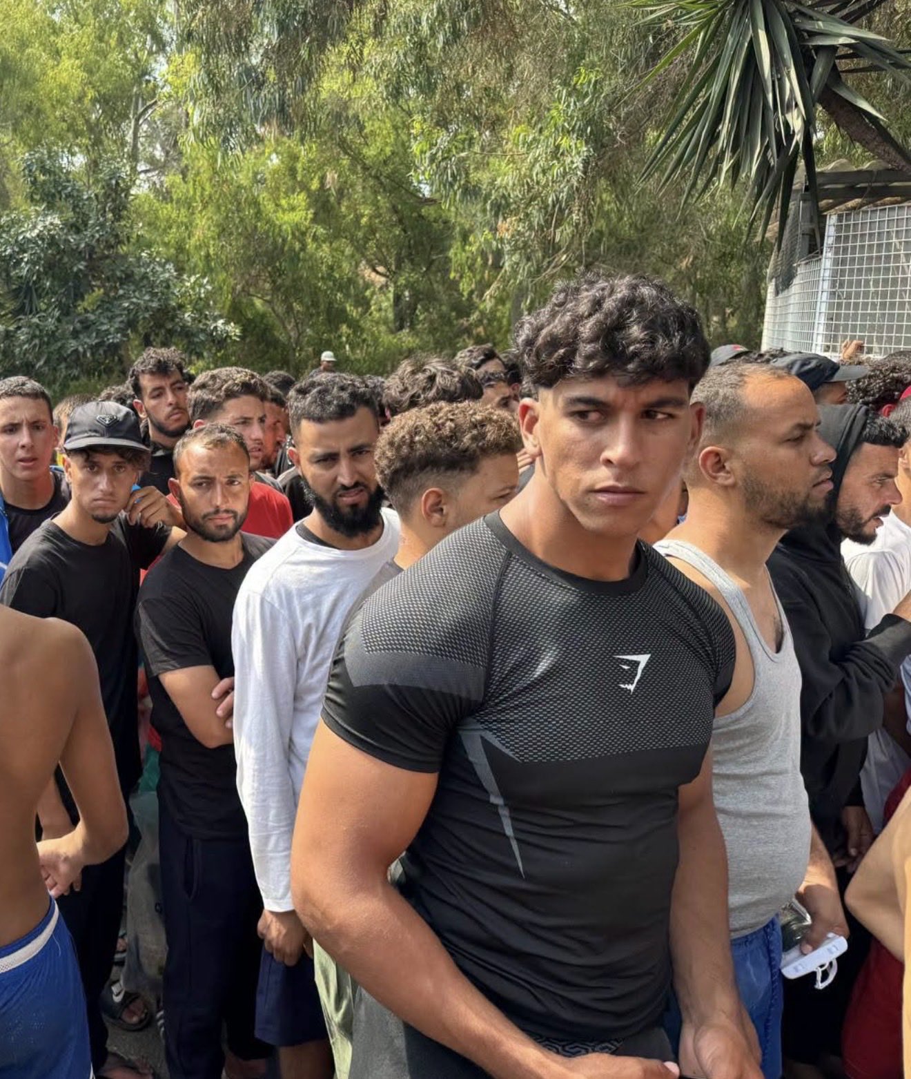 Migrants Ceuta Spain Northern Africa
