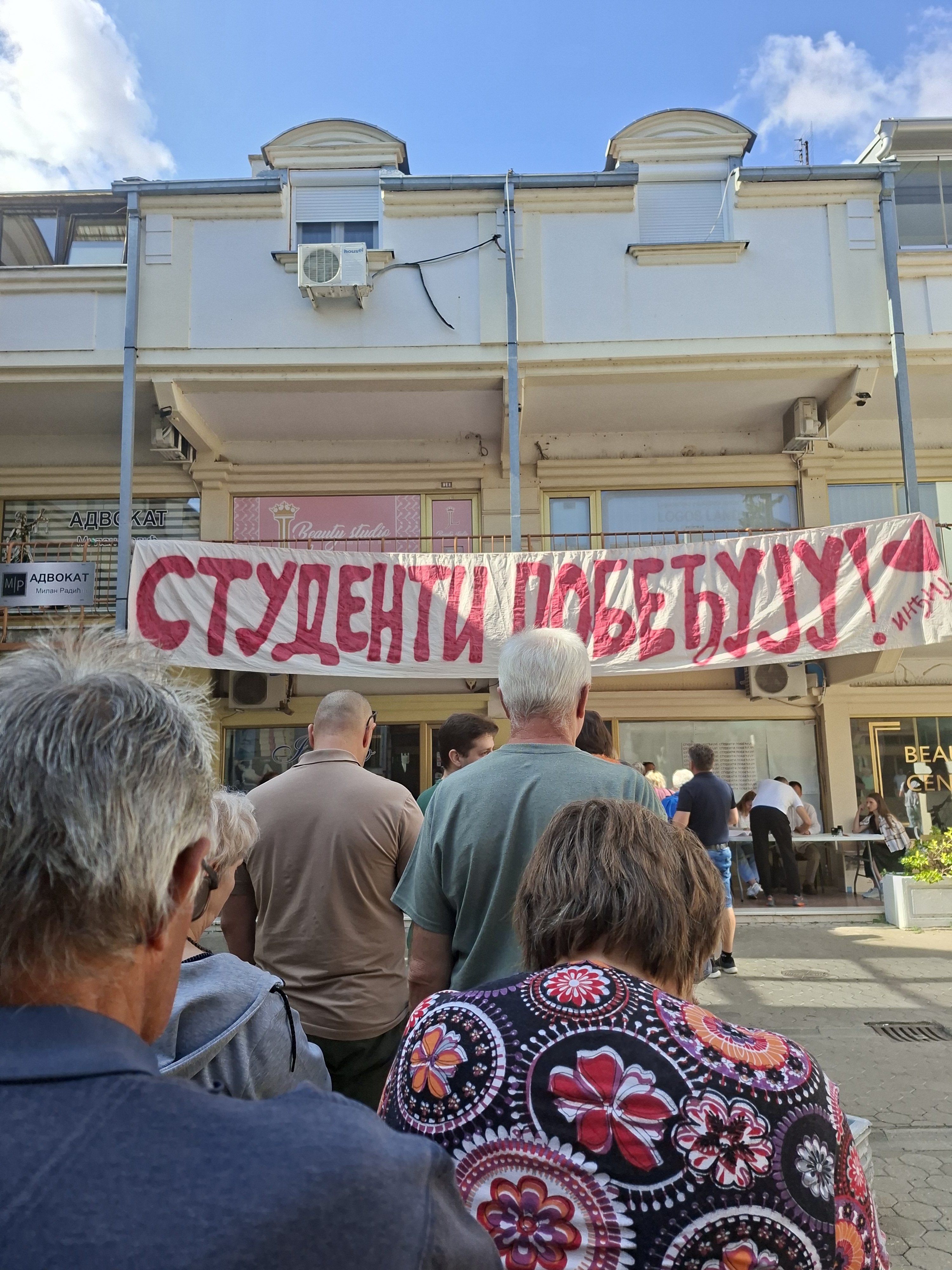 Serbia elections student election ticket signature drive
