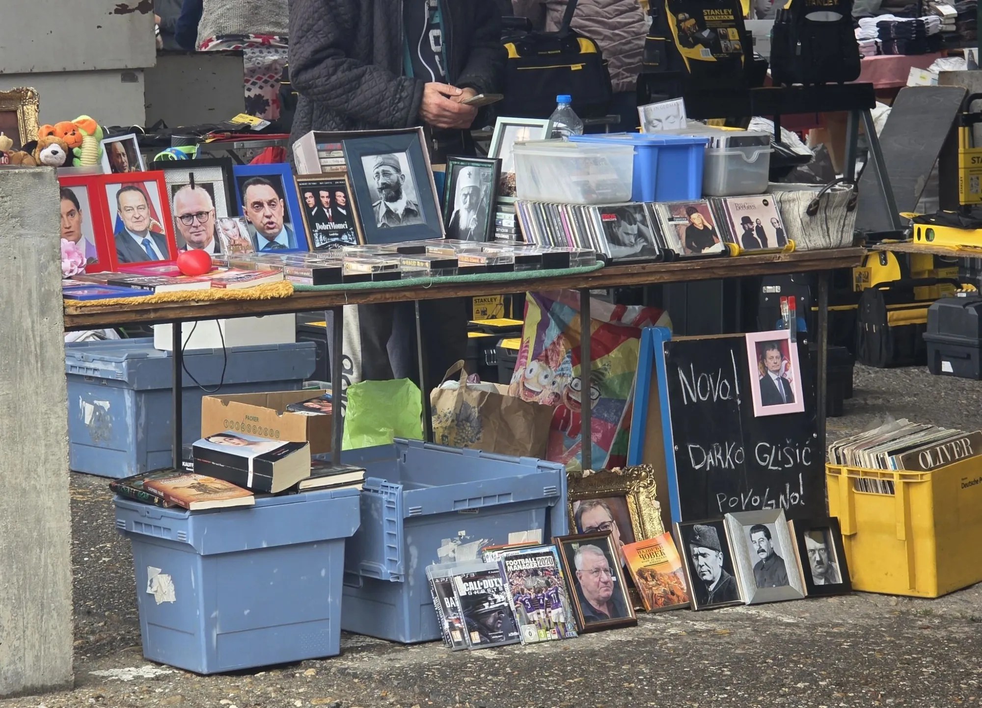 Najlon flea market Novi Sad Serbia