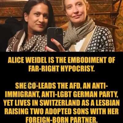 Hail, Alice Weidel, the braindead salute&nbsp;you!